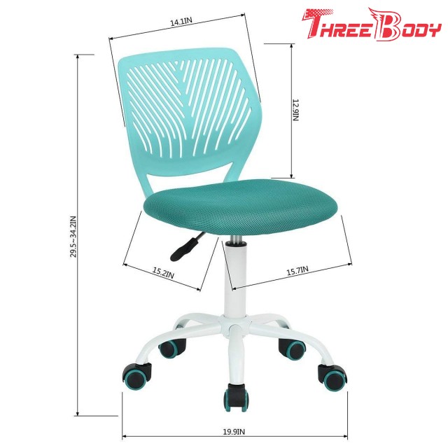 La sedia di scrittorio dei bambini regolabili, computer luminoso di colore scherza la sedia dell'ufficio